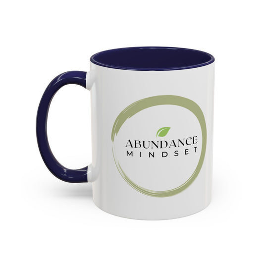 Abundance Mindset Accent Coffee Mug, 11oz